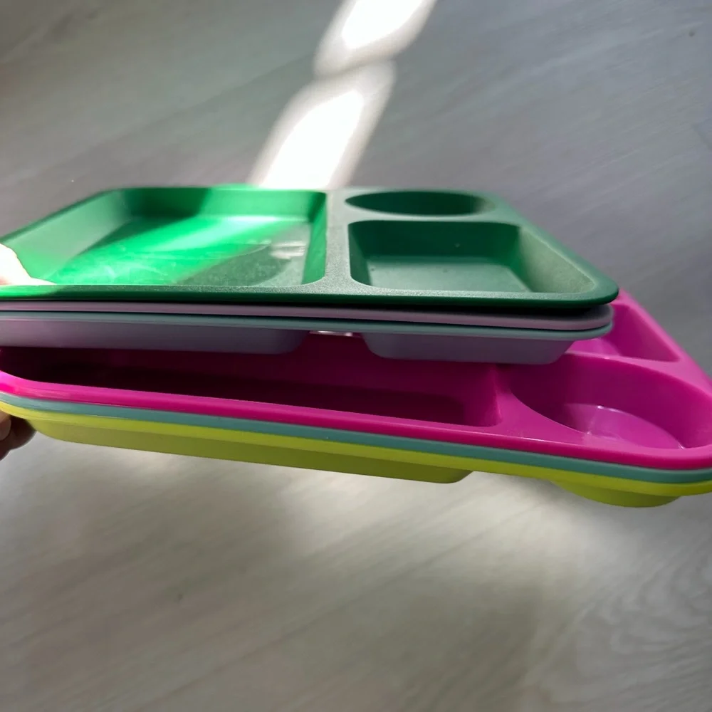 Colorful food  Serving Trays